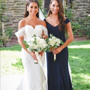 Navy Blue Gown